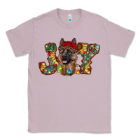 Lilac german shepherd christmas joy Classic Tee - RanaPortraitStore