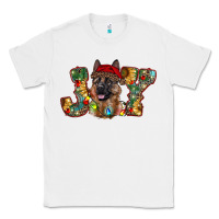 White german shepherd christmas joy Classic Tee - RanaPortraitStore