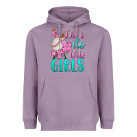 Lavender let's do this girls baseball Heavyweight Hoodie - BundleAndBundleShop