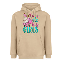Mushroom let's do this girls baseball Heavyweight Hoodie - BundleAndBundleShop