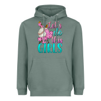 Sage let's do this girls baseball Heavyweight Hoodie - BundleAndBundleShop