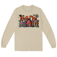 Mushroom barn mom Long Sleeve Tee - Zillion Design Studio
