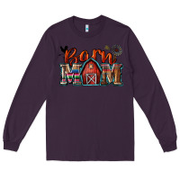 Plum barn mom Long Sleeve Tee - Zillion Design Studio