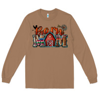 Toasted Coconut barn mom Long Sleeve Tee - Zillion Design Studio