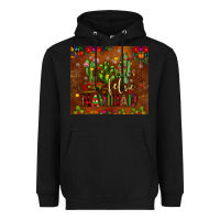 Black feliz navidad cactus Heavyweight Hoodie - JahusDesignShop