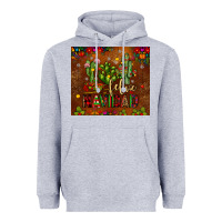 Heather Grey feliz navidad cactus Heavyweight Hoodie - JahusDesignShop