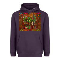 Plum feliz navidad cactus Heavyweight Hoodie - JahusDesignShop