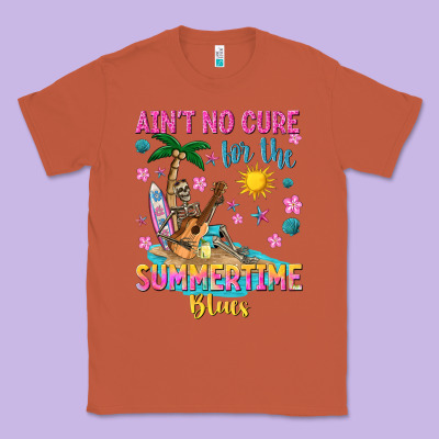 Aint No Cure For The Summer Time Blues Classic Tee Designed By Texasbilliewilder