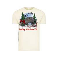 Vintage Arctic greetings of the season y'all with armadillo Vintage Tee - BarkalooDesign