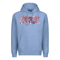 Colony Blue nurse breast cancer awareness Premium Hoodie - MaliasSmallBusiness