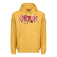 Mustard nurse breast cancer awareness Premium Hoodie - MaliasSmallBusiness