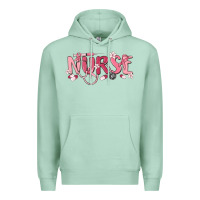 Seafoam nurse breast cancer awareness Premium Hoodie - MaliasSmallBusiness