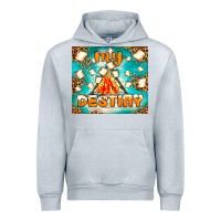 Heather Grey my destiny Urban Hoodie - NancyCooperArtShop