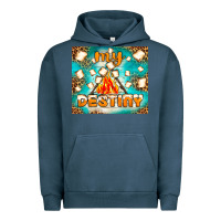 Pigment Midnight Navy my destiny Urban Hoodie - NancyCooperArtShop