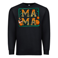 Black basketball mama Premium Sweatshirt - Jasminsmagicworld