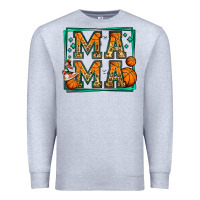 Heather Grey basketball mama Premium Sweatshirt - Jasminsmagicworld