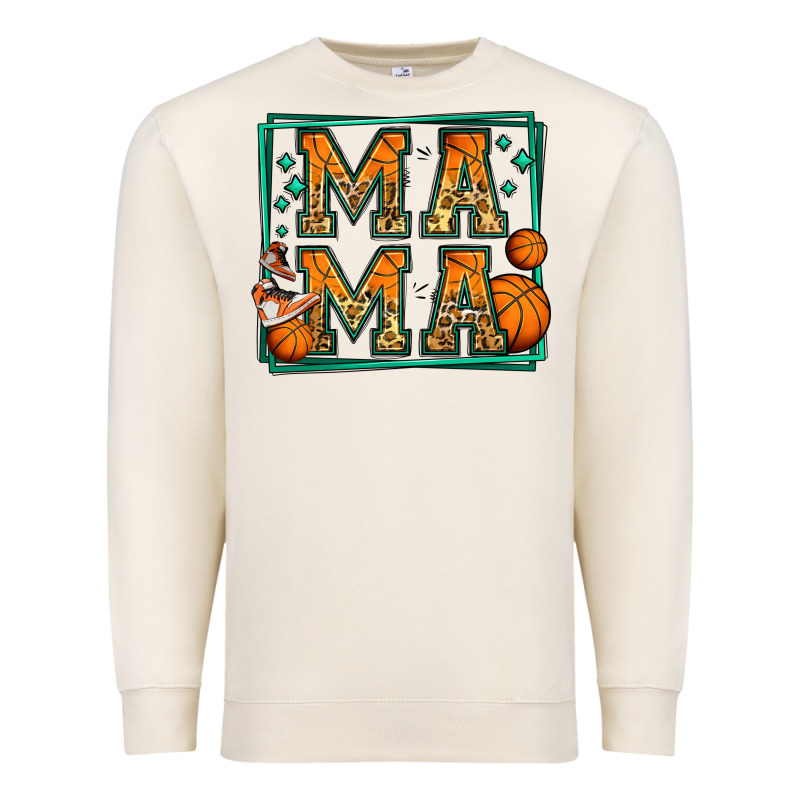 Basketball Mama Premium Sweatshirt by Jasminsmagicworld | Teevron