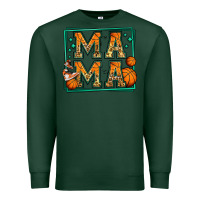 Sports Green basketball mama Premium Sweatshirt - Jasminsmagicworld
