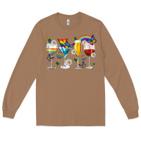 Toasted Coconut pride lgbtq wine cups and glasses Long Sleeve Tee - texasbilliewilder