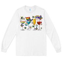 White pride lgbtq wine cups and glasses Long Sleeve Tee - texasbilliewilder