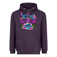 Plum preview flower stitch 5th grade Heavyweight Hoodie - AdoDesignShop