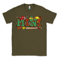 Army Green mini softball Classic Tee - Zillion Design Studio