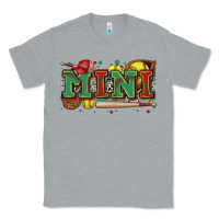 Heather Grey mini softball Classic Tee - Zillion Design Studio