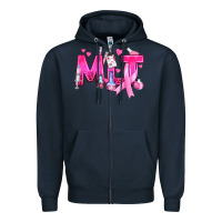 Navy Medical Laboratory Technician Breast Cancer Zipper Hoodie - texasbilliewilder