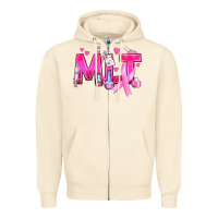 Sandshell Medical Laboratory Technician Breast Cancer Zipper Hoodie - texasbilliewilder