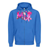 True Royal Medical Laboratory Technician Breast Cancer Zipper Hoodie - texasbilliewilder