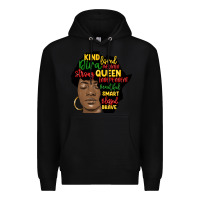Black black woman africa silhouette Premium Hoodie - MaliasSmallBusiness