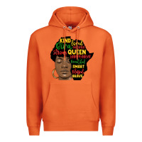 Carrot black woman africa silhouette Premium Hoodie - MaliasSmallBusiness