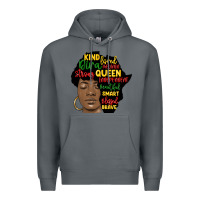 Rock black woman africa silhouette Premium Hoodie - MaliasSmallBusiness