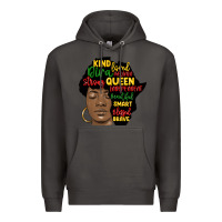Smoke black woman africa silhouette Premium Hoodie - MaliasSmallBusiness