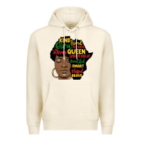 Tofu black woman africa silhouette Premium Hoodie - MaliasSmallBusiness