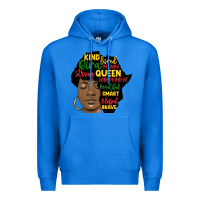True Royal black woman africa silhouette Premium Hoodie - MaliasSmallBusiness