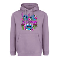 Lavender preview flower stitch 3rd grade Heavyweight Hoodie - AdoDesignShop
