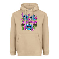 Preview Flower Stitch 3rd Grade Heavyweight Hoodie | Teevron