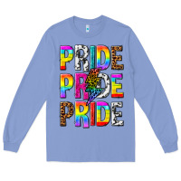 Colony Blue pride pride pride Long Sleeve Tee - texasbilliewilder