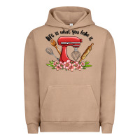 Pigment Burro life is what you bake it Urban Hoodie - MaliasSmallBusiness