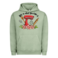 Pigment Oil Green life is what you bake it Urban Hoodie - MaliasSmallBusiness