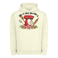 Pigment Pistachio life is what you bake it Urban Hoodie - MaliasSmallBusiness