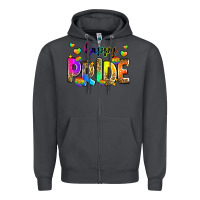 Smoke happy pride Zipper Hoodie - Zillion Design Studio