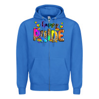 True Royal happy pride Zipper Hoodie - Zillion Design Studio