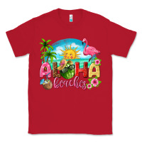 Red aloha beaches Classic Tee - texasbilliewilder