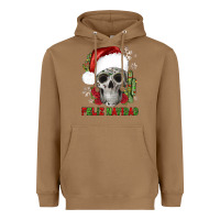 Toasted Coconut feliz navidad skull cactus Heavyweight Hoodie - JahusDesignShop