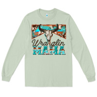 Matcha wranglin mama Long Sleeve Tee - Zillion Design Studio