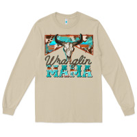 Mushroom wranglin mama Long Sleeve Tee - Zillion Design Studio