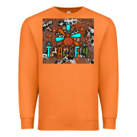 Carrot thankful turkey png Premium Sweatshirt - JahusDesignShop