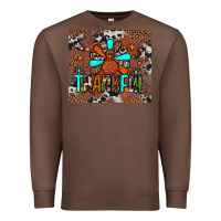 Chestnut thankful turkey png Premium Sweatshirt - JahusDesignShop